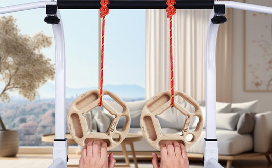 portable hangboard climbing