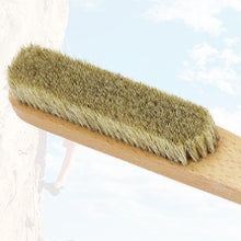 Wooden Rock Climbing Brush & Bouldering Brush with Thick Ultra Durable Boar's Hair Bristles (CJ-CB2001B-A-TS)