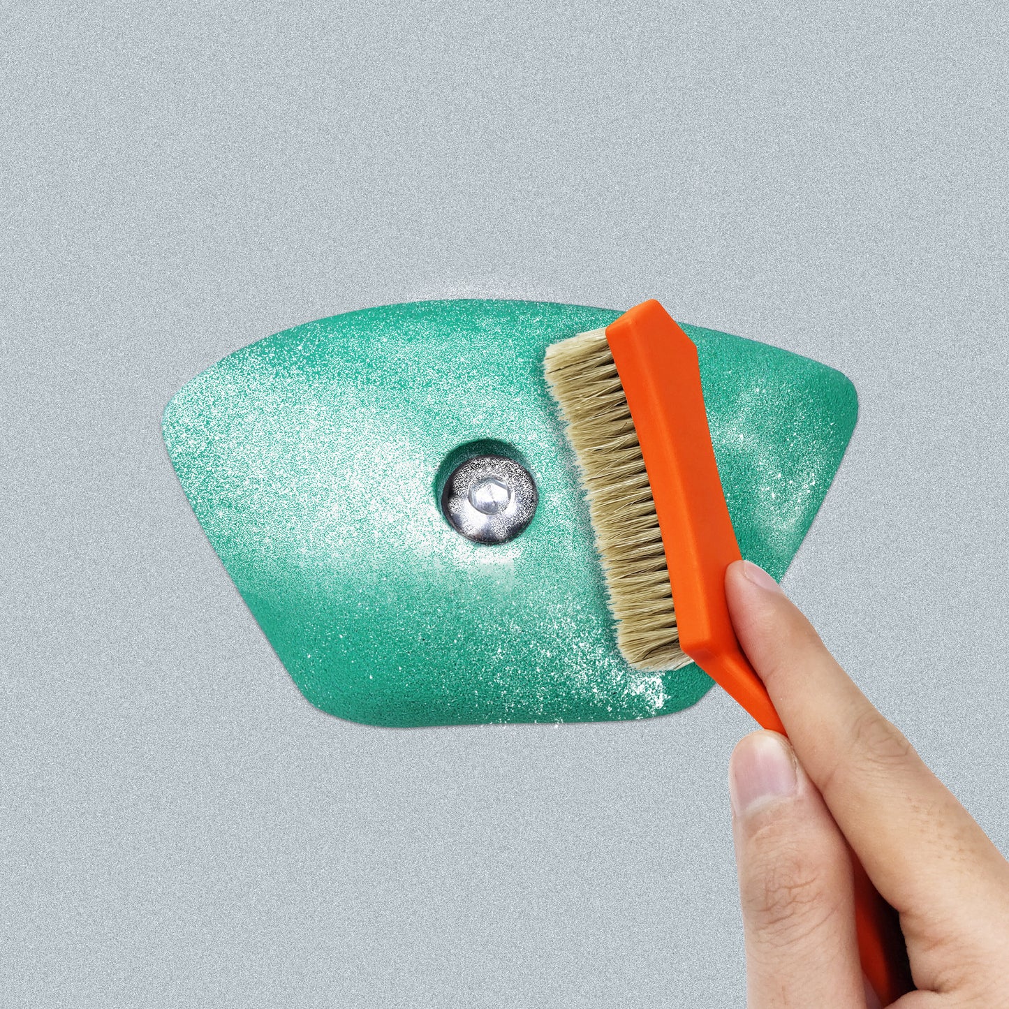 TWO STONES Best Rock Climbing Brushes | Bouldering Brush | Chalk Brush as Rock Climbing Gifts for Rock Climber