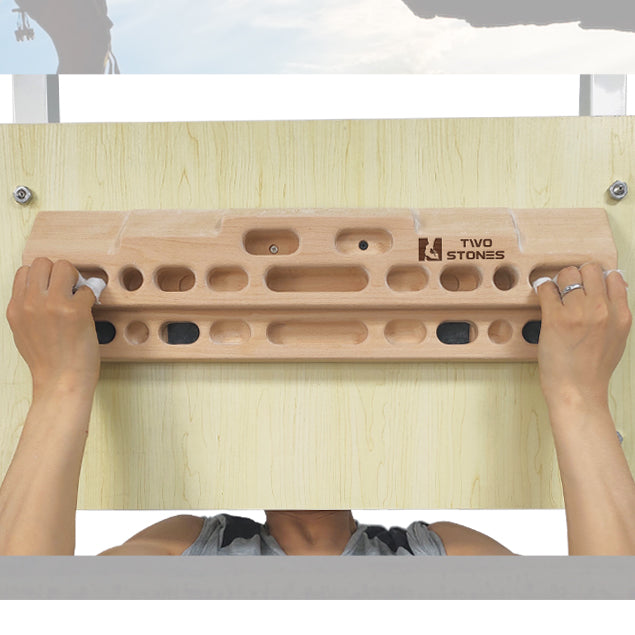 Hangboard Rock Climbing Hangboard for Doorway; Hang Boards for Climbing Training as Climbing Fingerboard in Door with Phone Holder
