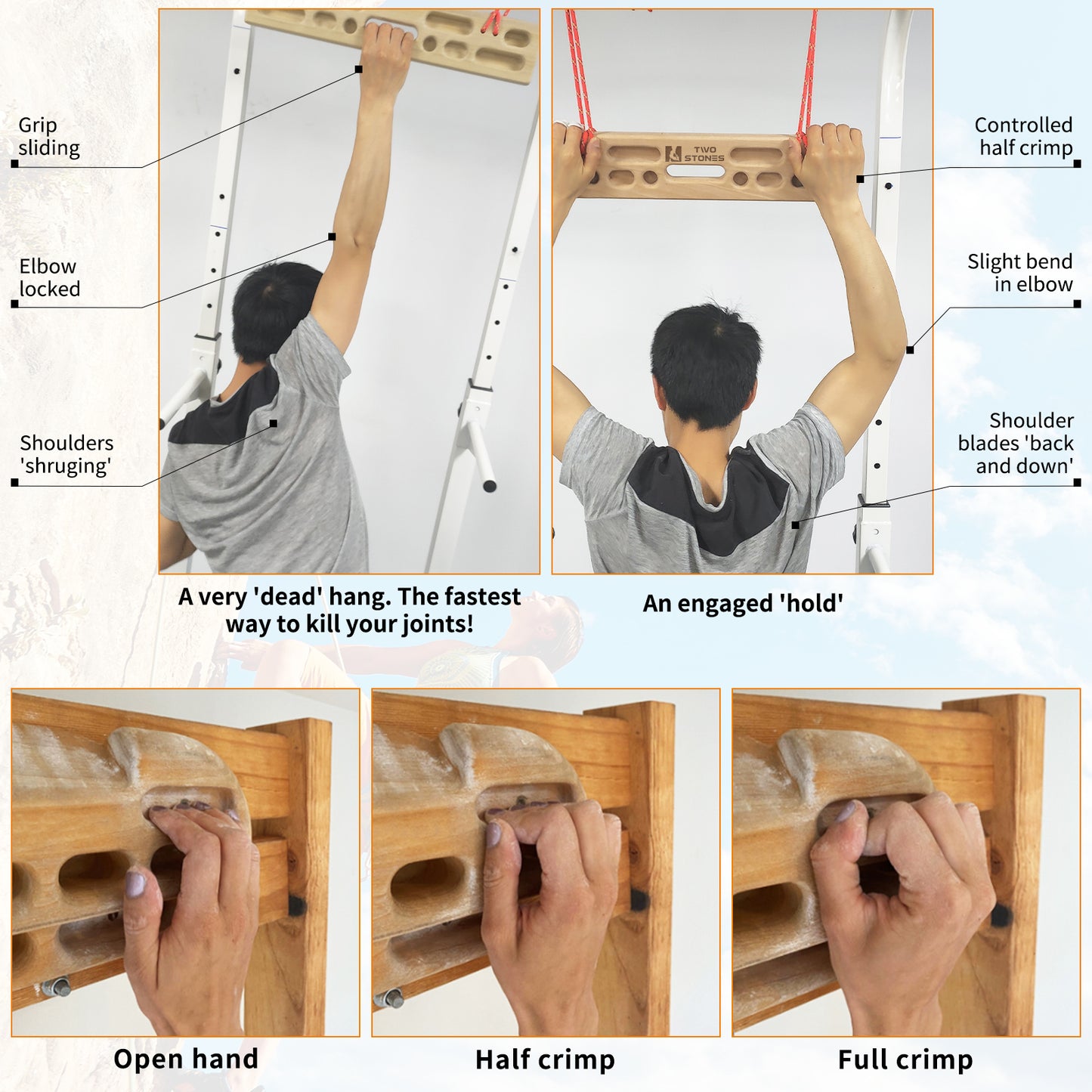 Portable Hangboard Rock Climbing | Climbing Hangboard as Hang Boards for Climbing Training
