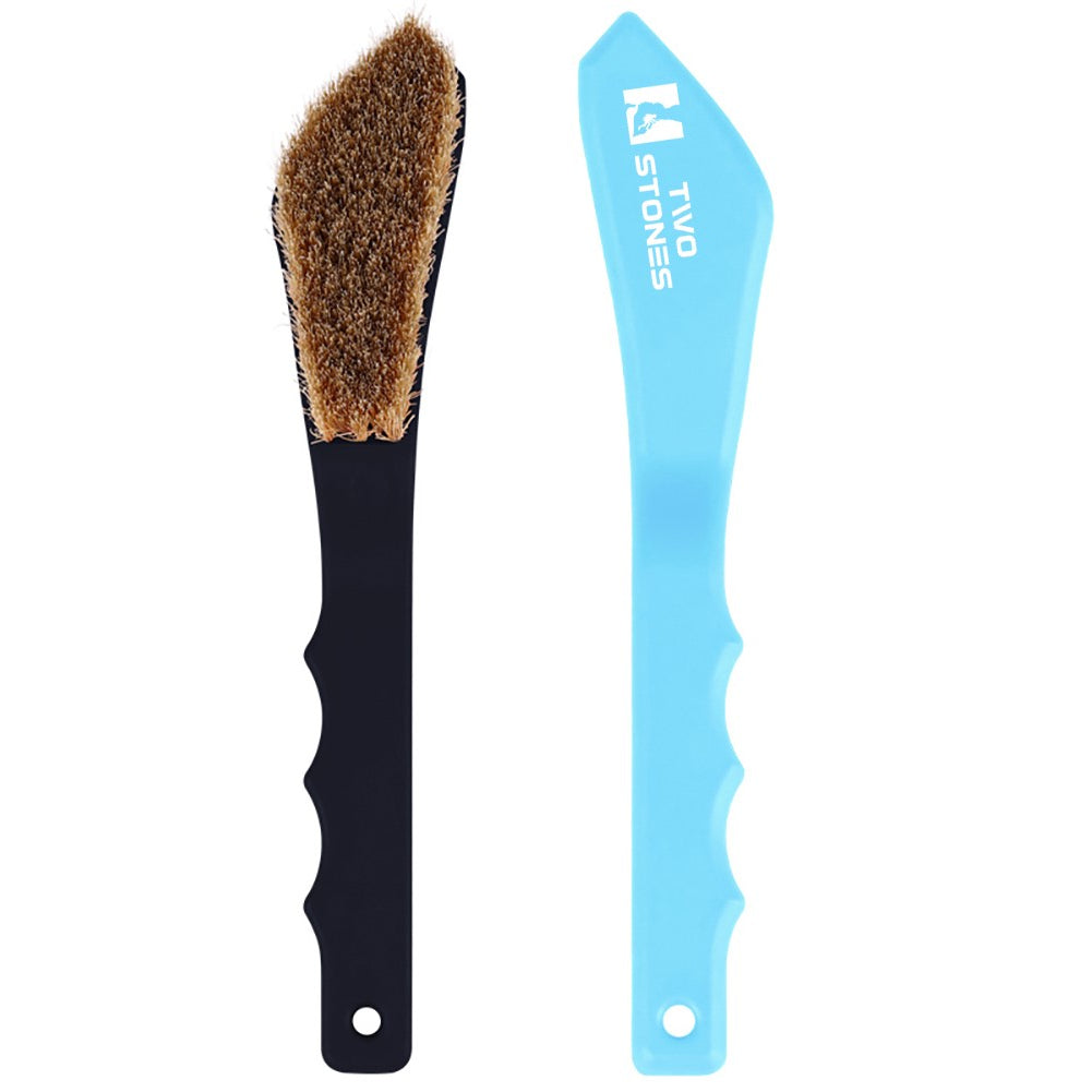 TWO STONES Best Rock Climbing Brushes | Bouldering Brush | Chalk Brush as Rock Climbing Gifts for Rock Climber