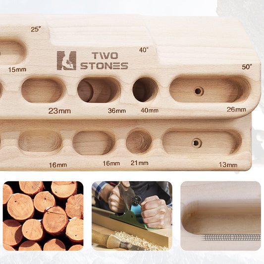 One Piece of Wood: Why Two Stones Hangboards Are Built Like Heirlooms, Not Gym Equipment -E