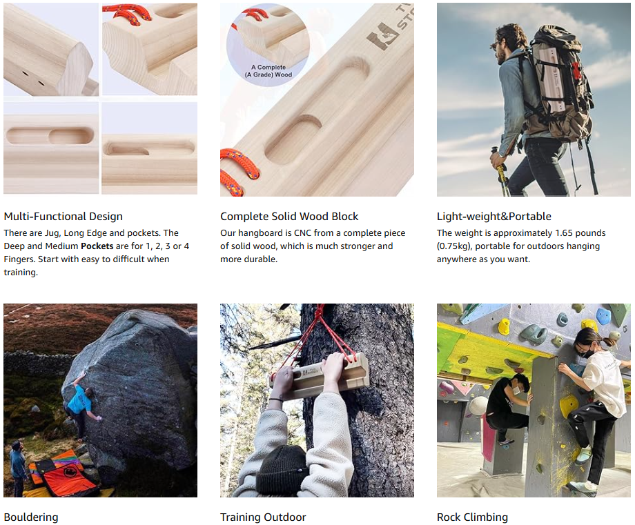 Breaking Training Boundaries: How Climbing Hangboard Reshapes Your Home Climbing Experience—E