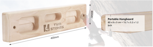 The Piece of Wood on the Wall: The Silence and Whispers of a Climbing Hangboard-E