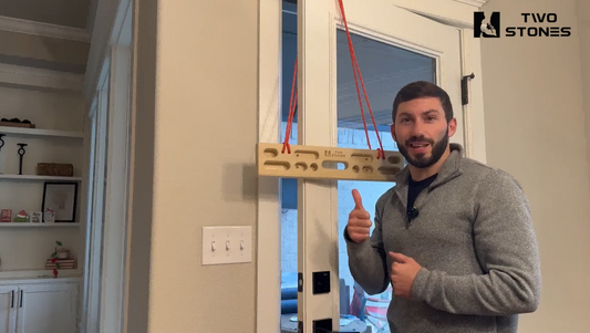 The Forgotten Foundation: Why Your Climbing Progress Hinges on Finger Strength (And Why the Two Stones Hangboard is a Game-Changer) -E