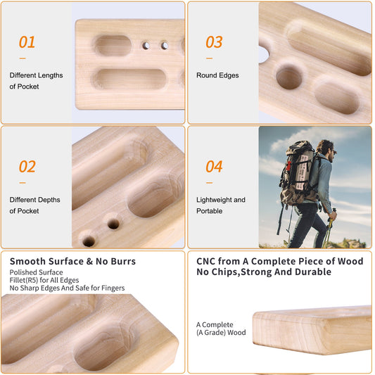 The Hangboard: Your Most Honest Partner on the Climbing Journey-E