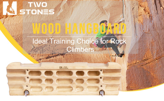 Elevate Your Grip: A Deep Dive into the Two Stones Solid Wood Hangboard  -E