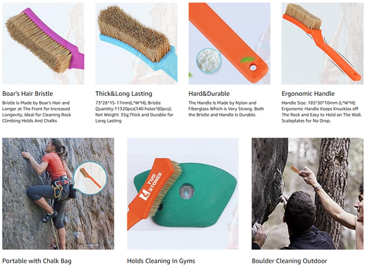 Revitalize Your Climbing Gear: Why Every  Climber Needs a Climbing Brush