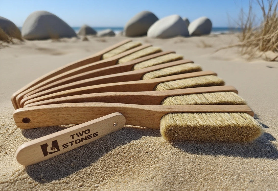 A Gentle Dialogue with the Rock: Meeting Your Next Climbing Brush-E