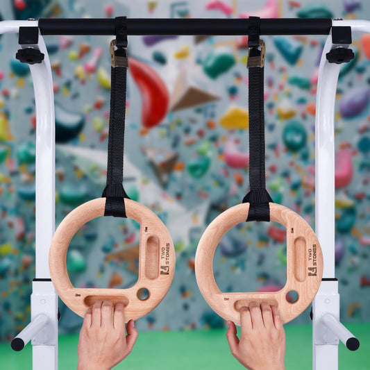 Portable Hangboard Rock Climbing as Pull Up Ring for Rock Climbers Trainning Indoor or Outdoor(CJ-HB2012-TS)