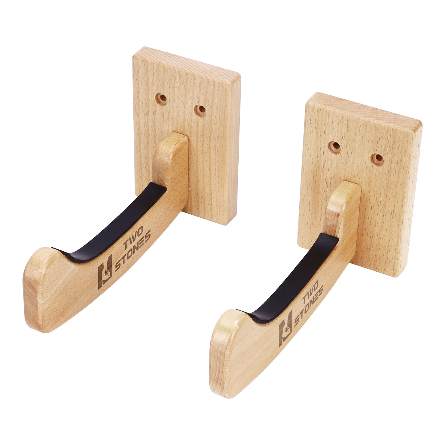 TWO STONES Surfboard Racks for The Wall, Surfboard Rack Hanger Works as a Shortboard, Skimboard & Longboard Hanger or Stand Indoor or Outdoor