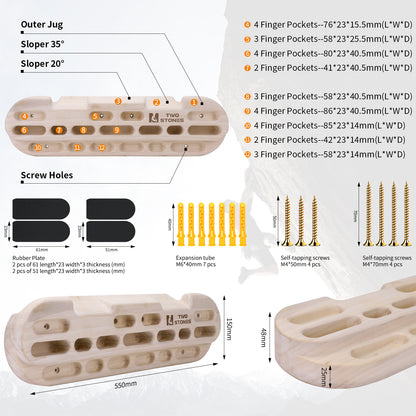 climbing fingerboard