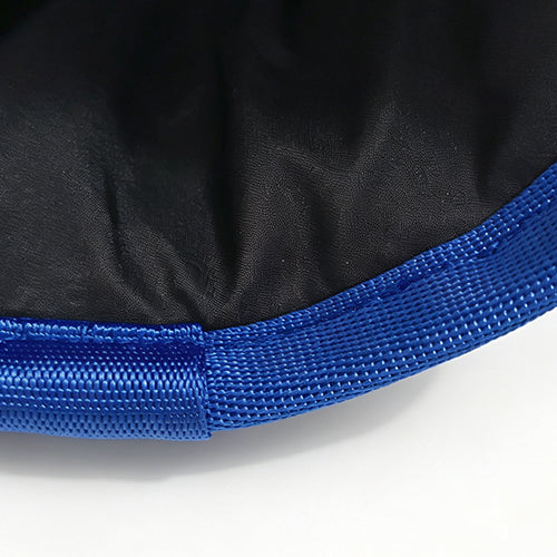 Reinforced rim ensures the opening stays rigid and holds its shape.