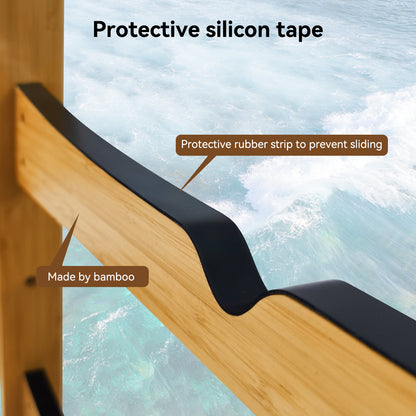 TWO STONES Surfboard Racks for The Wall, Surfboard Rack Hanger Works as a Shortboard, Skimboard & Longboard Hanger or Stand (CJ-OT2304)