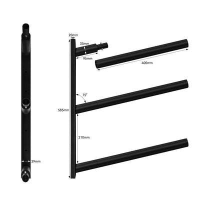 Surfboard Rack for Wall | Surfboard Wall Mount | Paddle Board Rack | Surfboard Wall Rack | Paddle Board Wall Rack | Surf board Wall Mounts | Surf Rack for Board Storage (CJ-OT2202) (3 Layers)