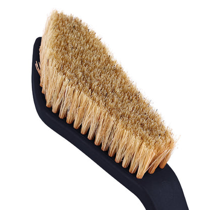 TWO STONES Boar Hair Rock Climbing Brush with Ergonomic Handle (PT-18007-BK&PP-TS)