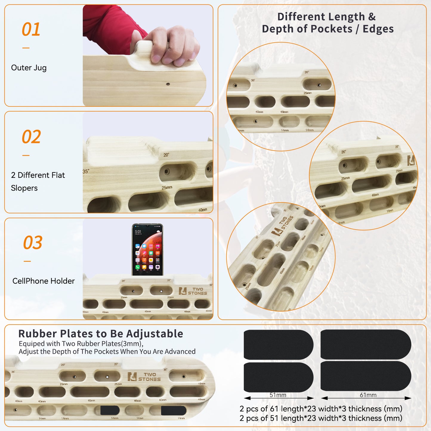 climbing holds
