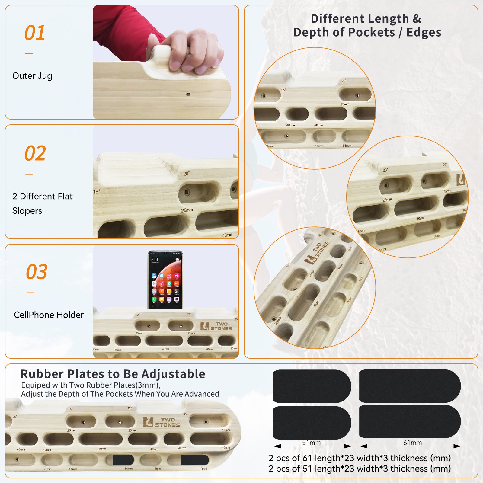 climbing holds