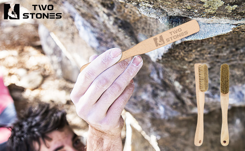 chalk brush climbing