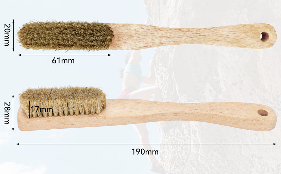 chalk brush climbing