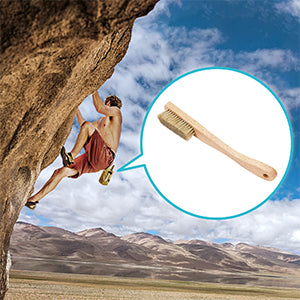 chalk brush climbing