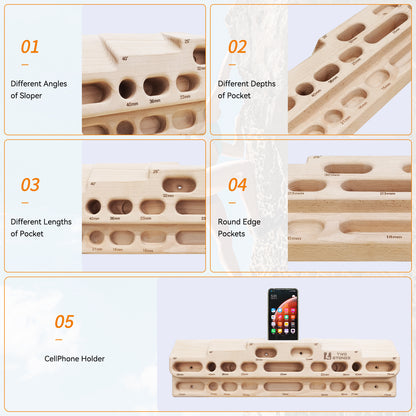 climbing fingerboard