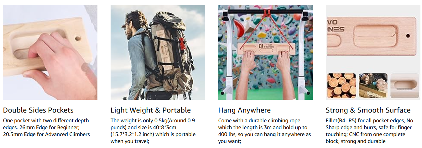 hangboard climbing