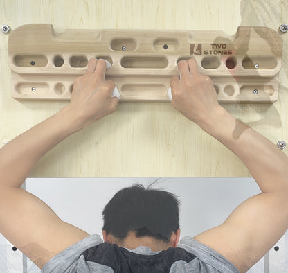 Best Rock Climbing Hangboard | Wooden Climbing Hang Board | Doorway Hanging Board as Gifts for Rock Climbers