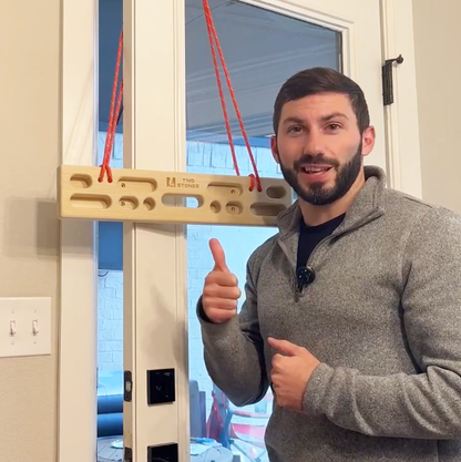 Portable Hangboard Rock Climbing | Climbing Hangboard as Hang Boards for Climbing Training