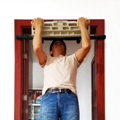 TWO STONES Hangboard Rock Climbing Hangboard for Door Way Pull Up Bar; Including Jugs, Pinches, Pockets, Edges and Slopes for Rock Climbing Training