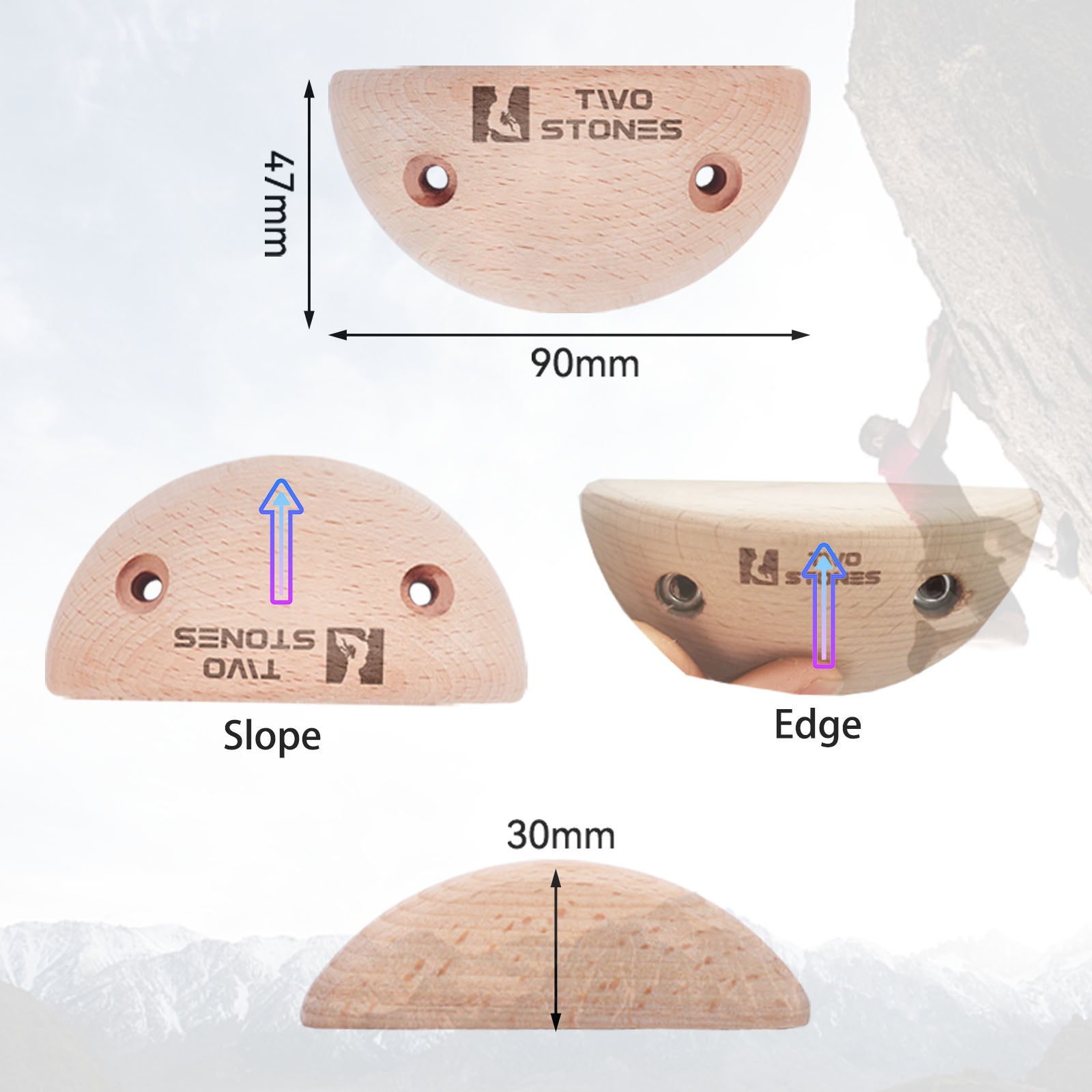 climbing hangboard