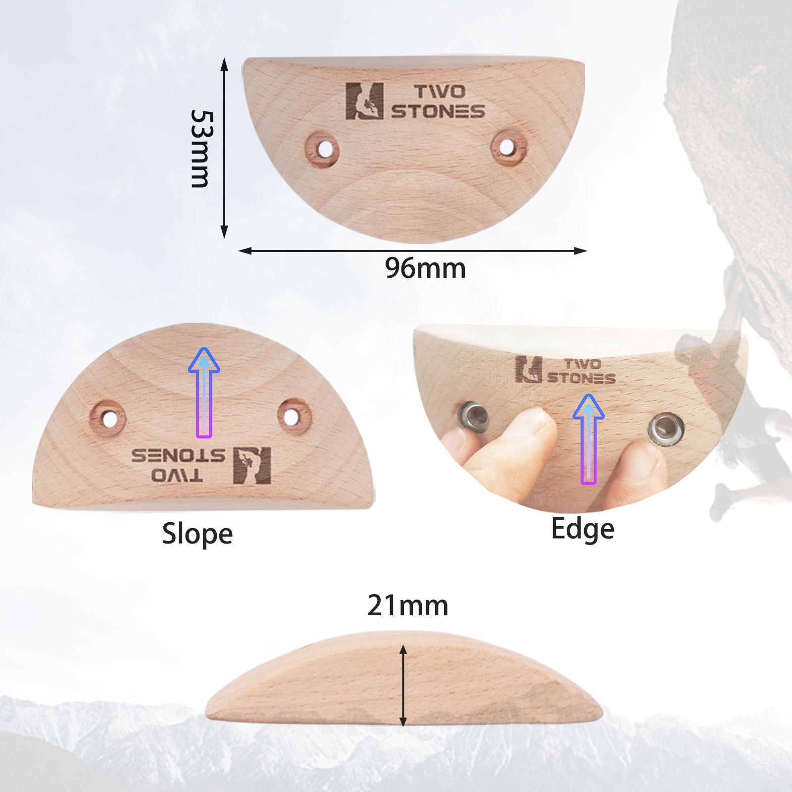 climbing hangboard