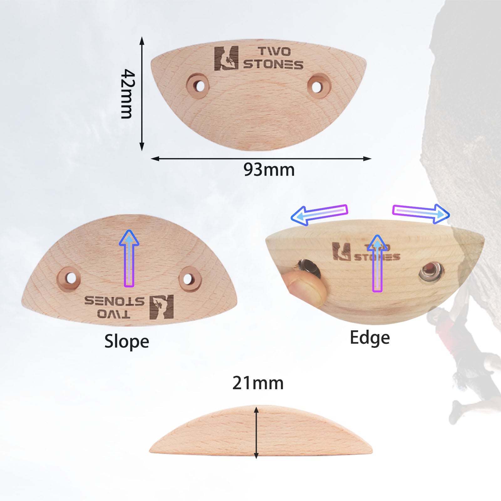 climbing hangboard