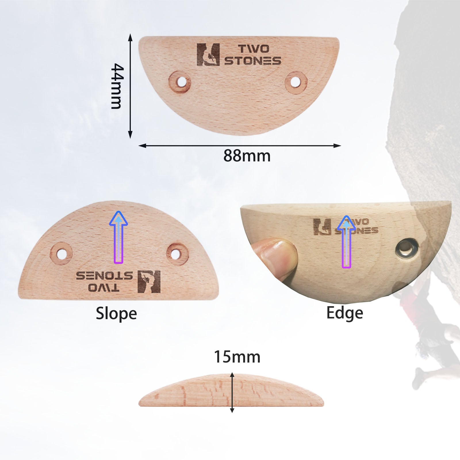 climbing fingerboard