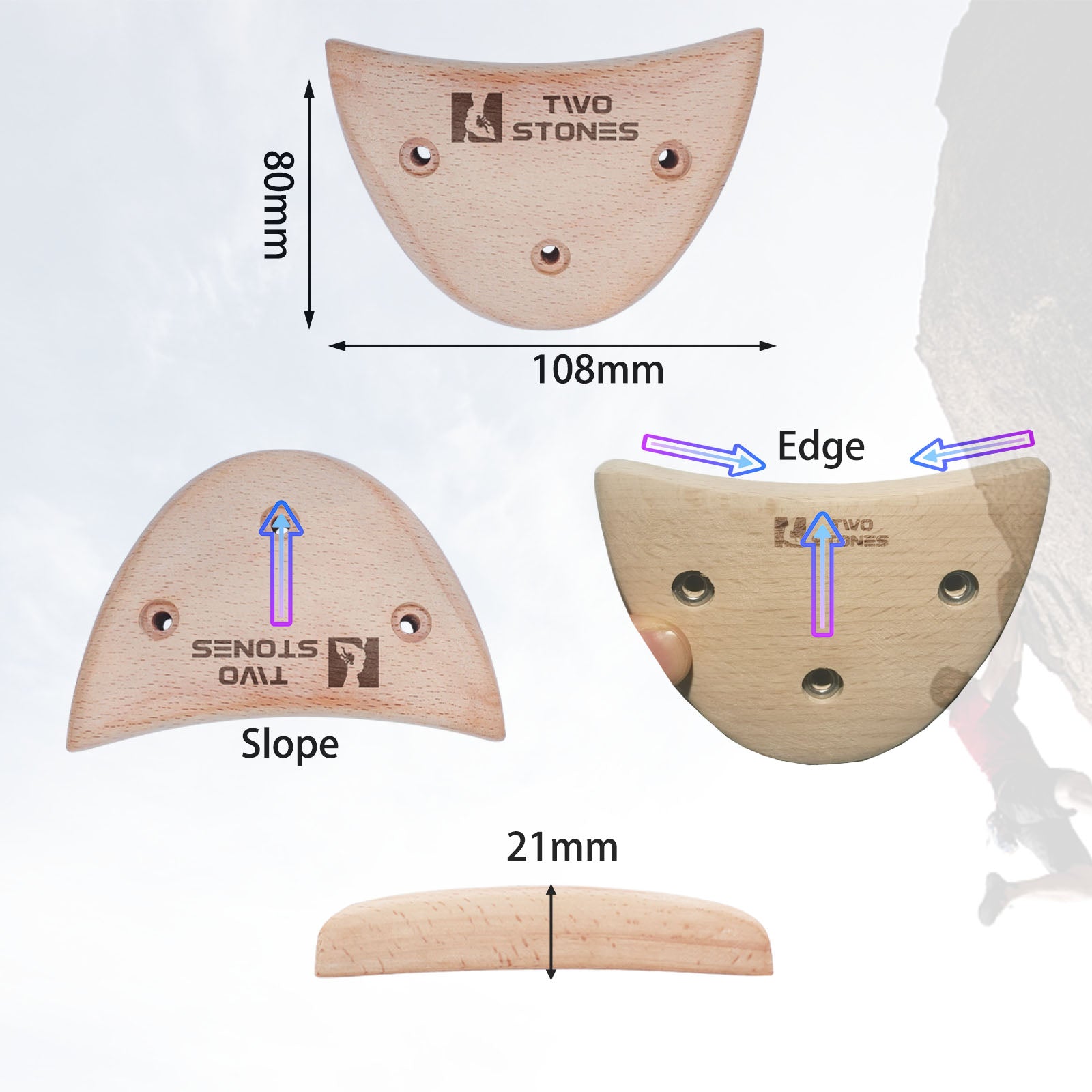 climbing fingerboard