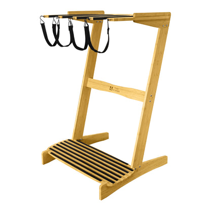 TWO STONES Vertical Surfboard Rack | Surfboard Stand - Surf Rack of Free Wall Mount, Freestanding Surf Board Holder for Shortboard, Paddleboard, Snowboard, Skateboard, Ski and Wakeboard(4 Boards)