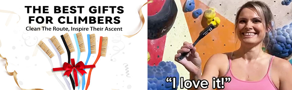 rock climbing brush