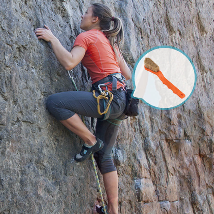 rock climbing brush